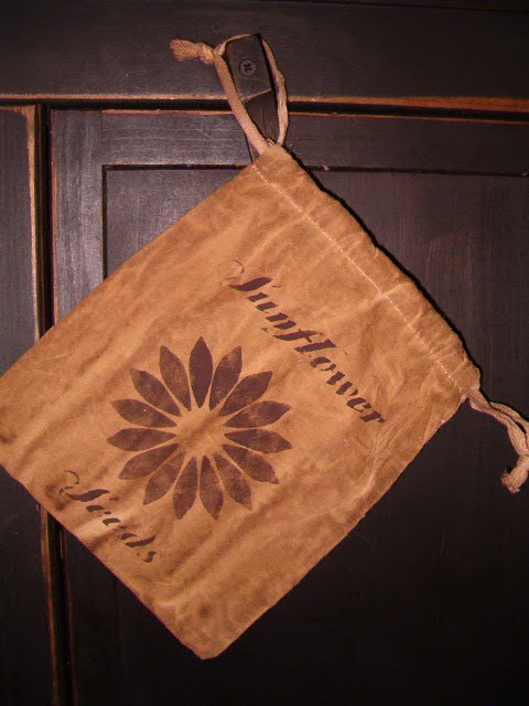 Sunflower seeds sack