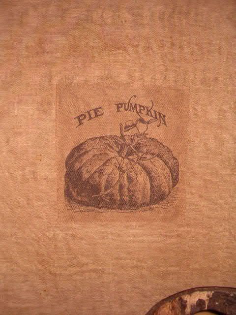 Pie Pumpkin towel