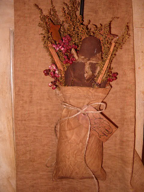 Christmas Blessings Gingerbread sack