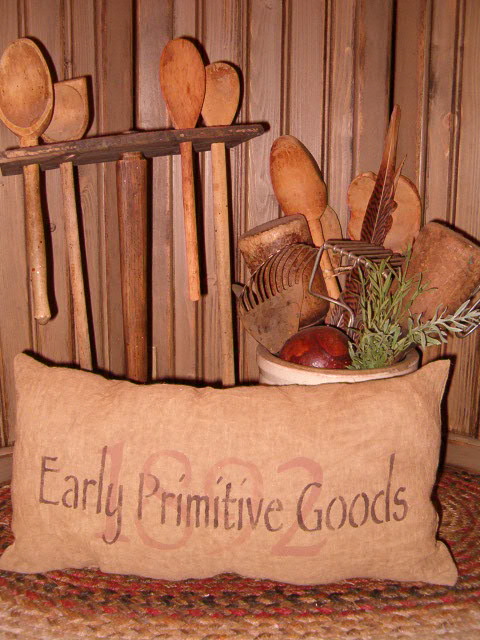 Early Primitive Goods 1892 pillow