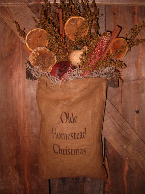 Olde Homestead Christmas Sack