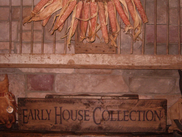 Early House Collection sign
