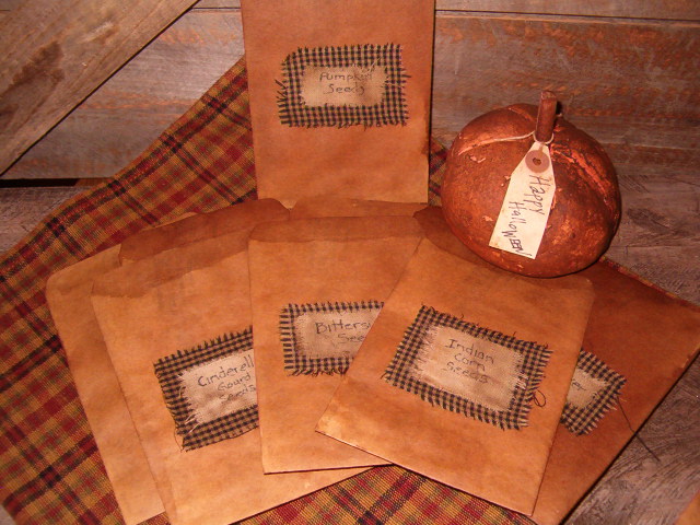 Fall Seed packets