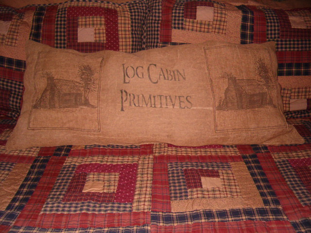 Log Cabin bolsters