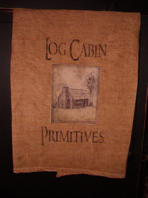 Log Cabin towels