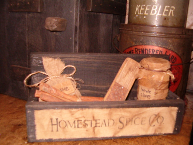 Homestead spice co box