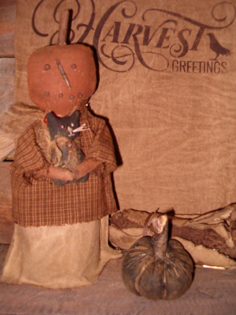 Mildred pumpkin doll