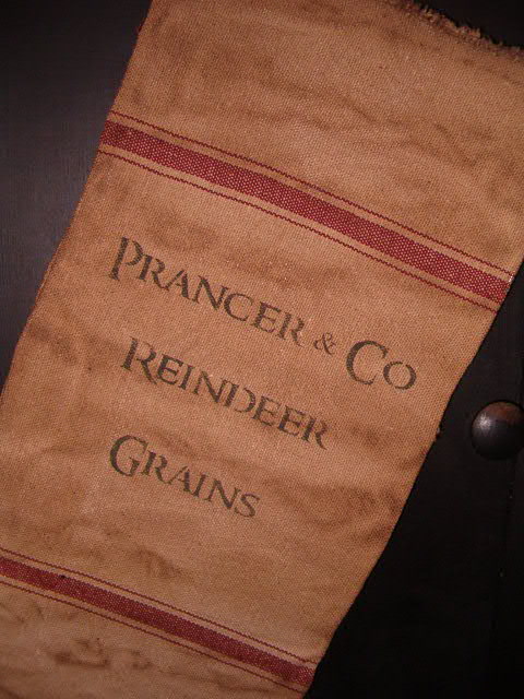 Reindeer grain sack