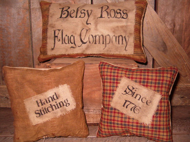 Betsy Ross Flag Company pillow tucks