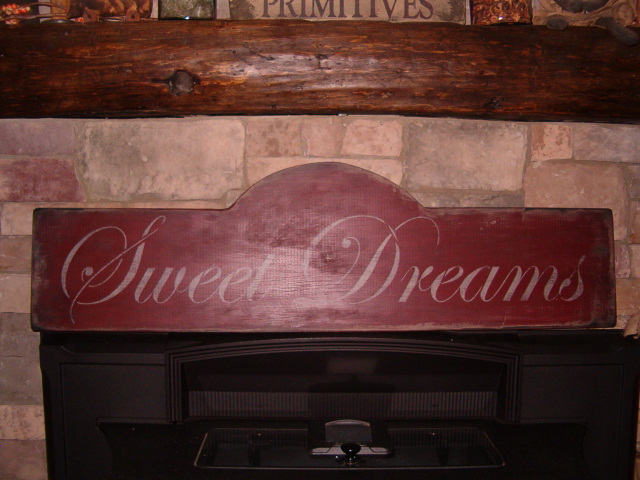 sweet dreams sign