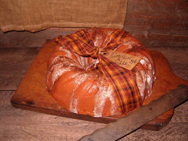 Iced Pumpkin bundt cake
