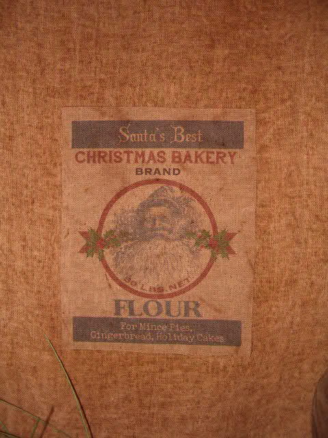 Santa's Brand Flour patch towels