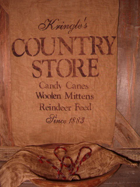 Kringles Country Store towel or pillow