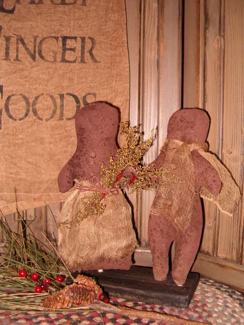 Standing Ginger couple