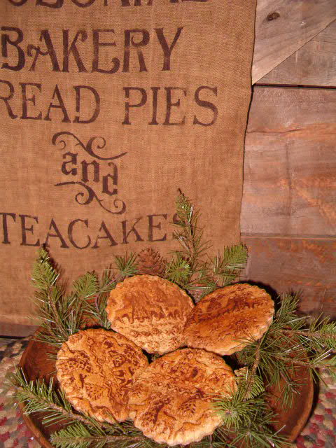 Springerle shortbread cookies