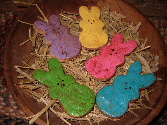 Bunny peep cookies