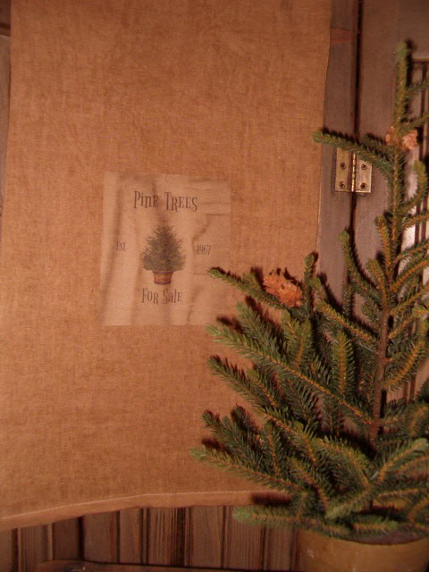 Pine trees for sale print item