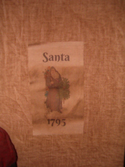 Santa 1795 print items