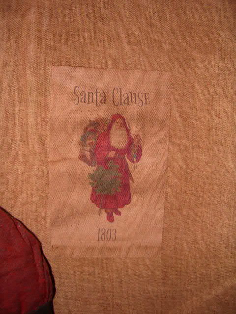 Santa Clause 1803 print items
