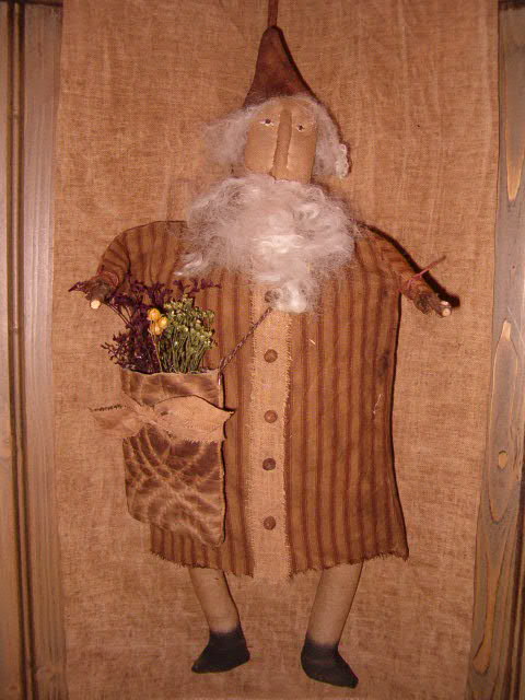 Simple Santa with quilt sack