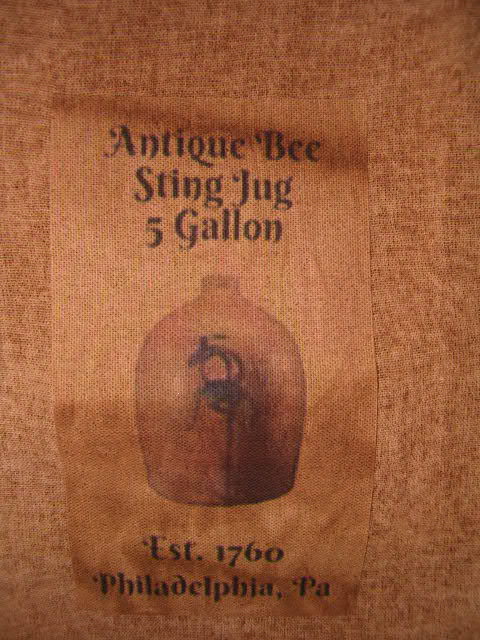 Antique Bee Sting jug print items