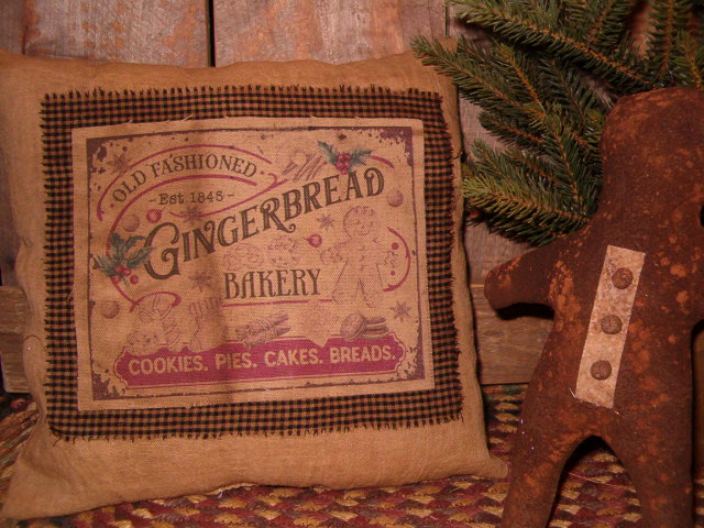 Old Fashion Gingerbread Bakery print items