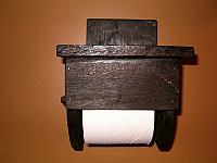 small toilet paper holder
