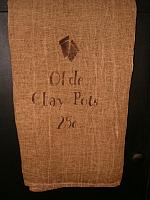 olde clay pots towel