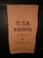 ye olde washroom towel
