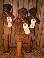 1829 bobbin stump doll
