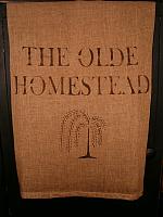 olde homestead willow tree towel