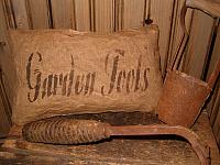 garden tools pillow