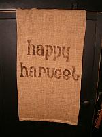 happy harvest towel