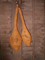 set of two long neck gourds