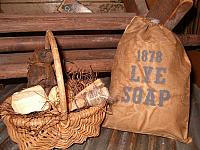 1878 lye soap ditty bag