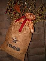 1869 Holiday stuffed ditty bag