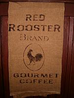Red Rooster Brand Coffee towel