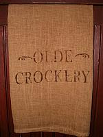 olde crockery towel