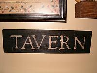 Tavern sign