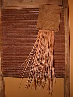 large pine needle makedo whisk broom