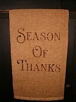season of thanks towel