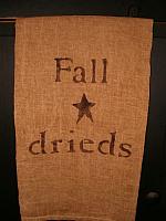 Fall drieds towel