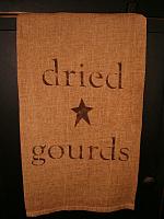 dried gourds towel