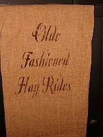 olde fashioned hayrides towel