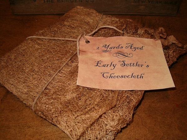 aged cheesecloth