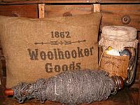 1862 woolhookers goods pillow