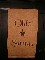 Olde Santas star towel