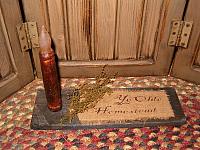 ye olde homestead candle board