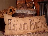 heirloom primitives pillow