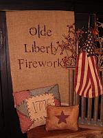 Olde Liberty Fireworks towel